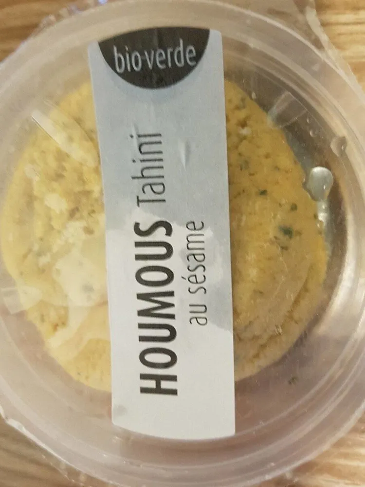 Houmous bio verde