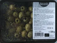 Olives sans noyau aux herbes