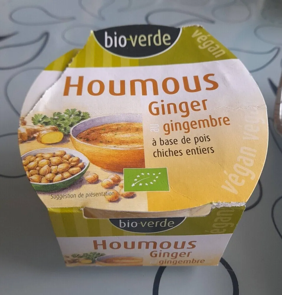 Houmous gingembre