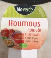 Houmous à la tomate et au basilic