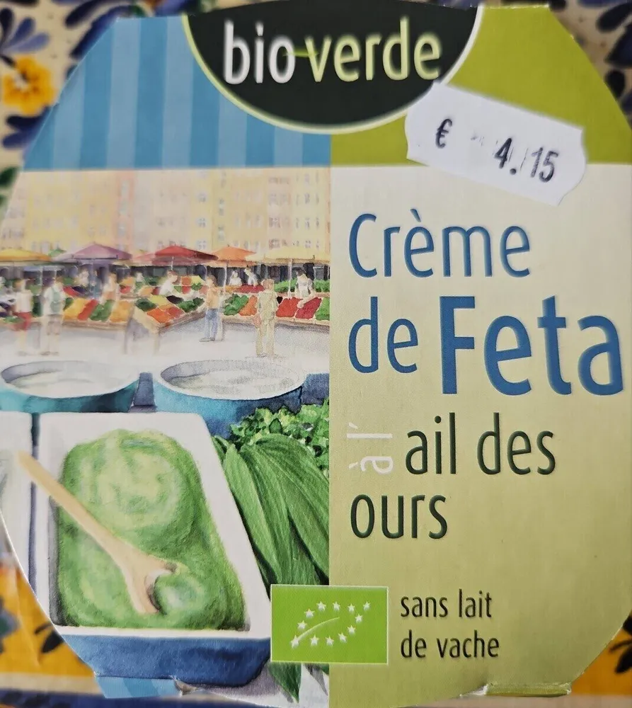 Crème de Feta à l'ail des ours