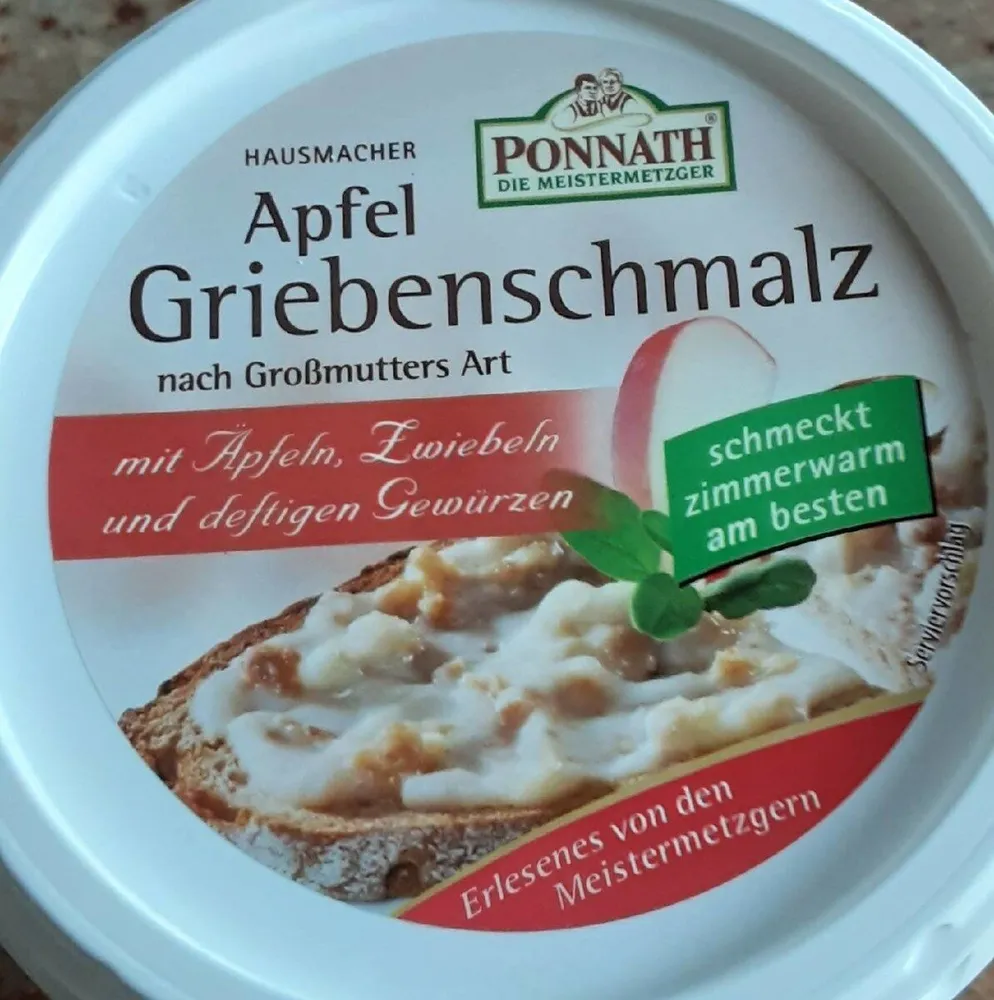 Apfel Griebenschmalz