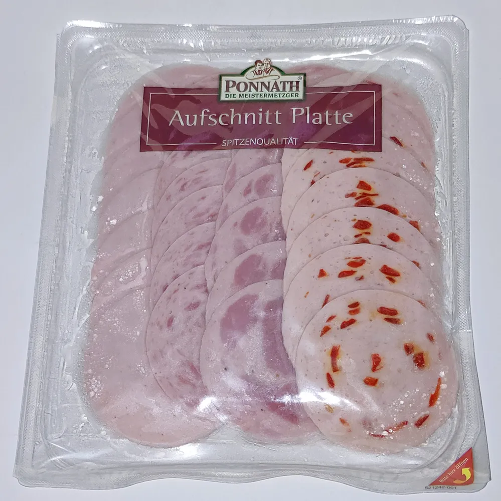 Aufschnitt-Platte