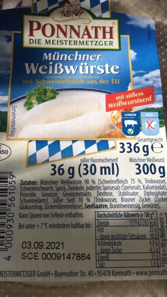 Münchner Weiswürste