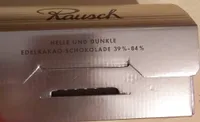 8 sorten Helle und dunkle edelkakao-schokolade
