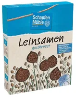 Leinsamen geschrottet