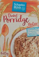 Dinkel Porridge Natur