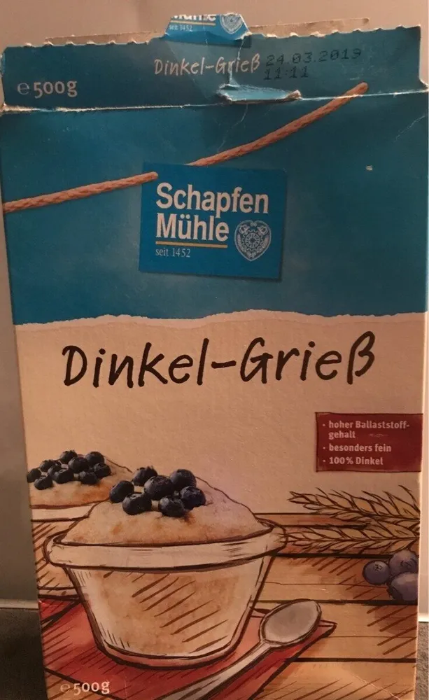 Dinkel-Grieß