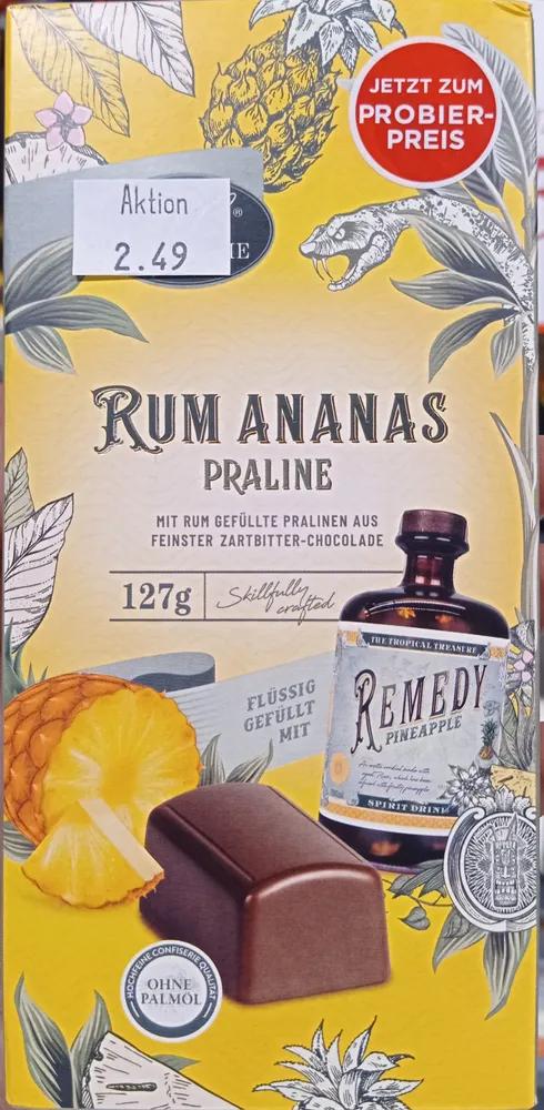 Rum Ananas Praline