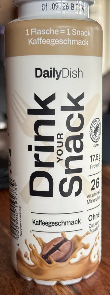 Drink your Snack Kaffeegeschmack