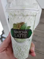Boisson matcha latte