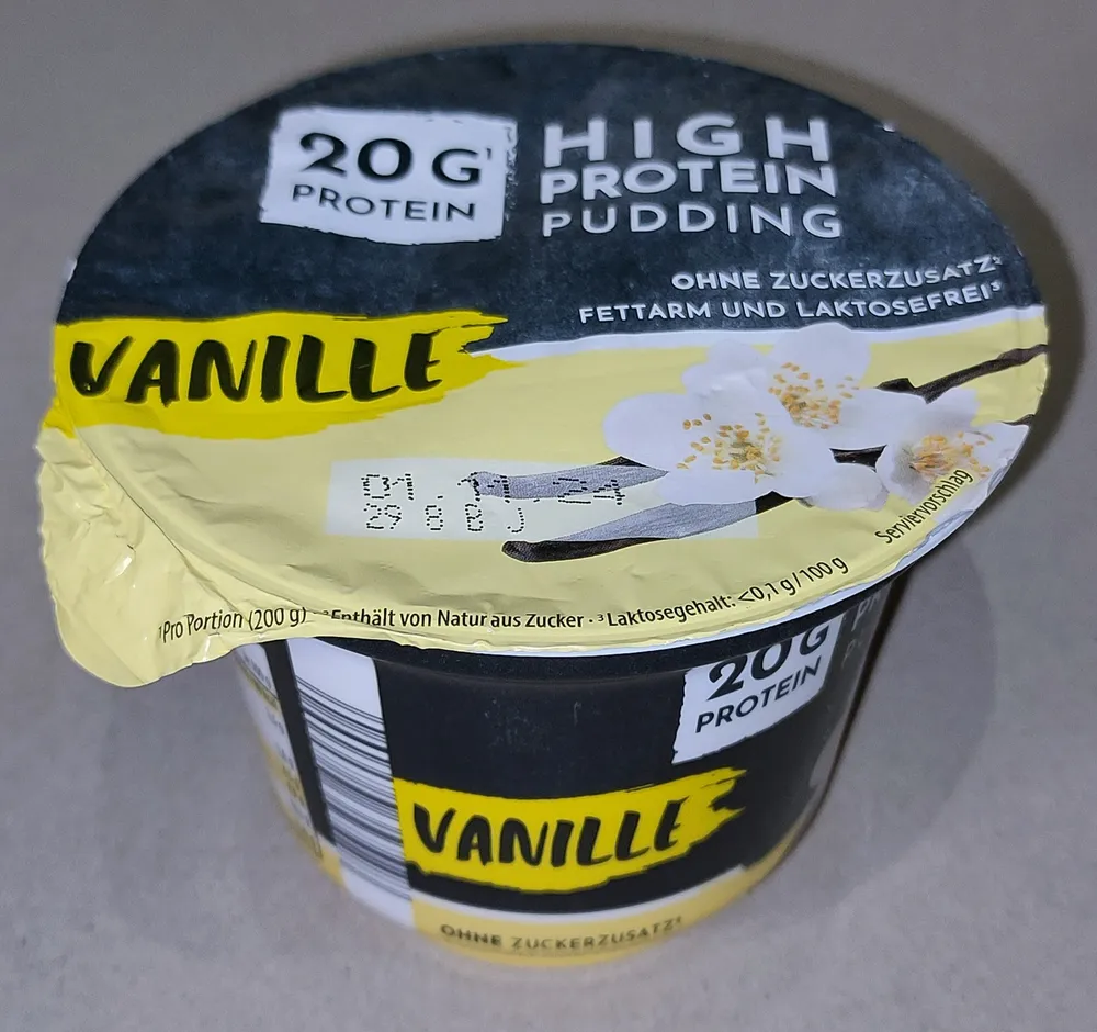 High-Protein-Pudding - Vanille