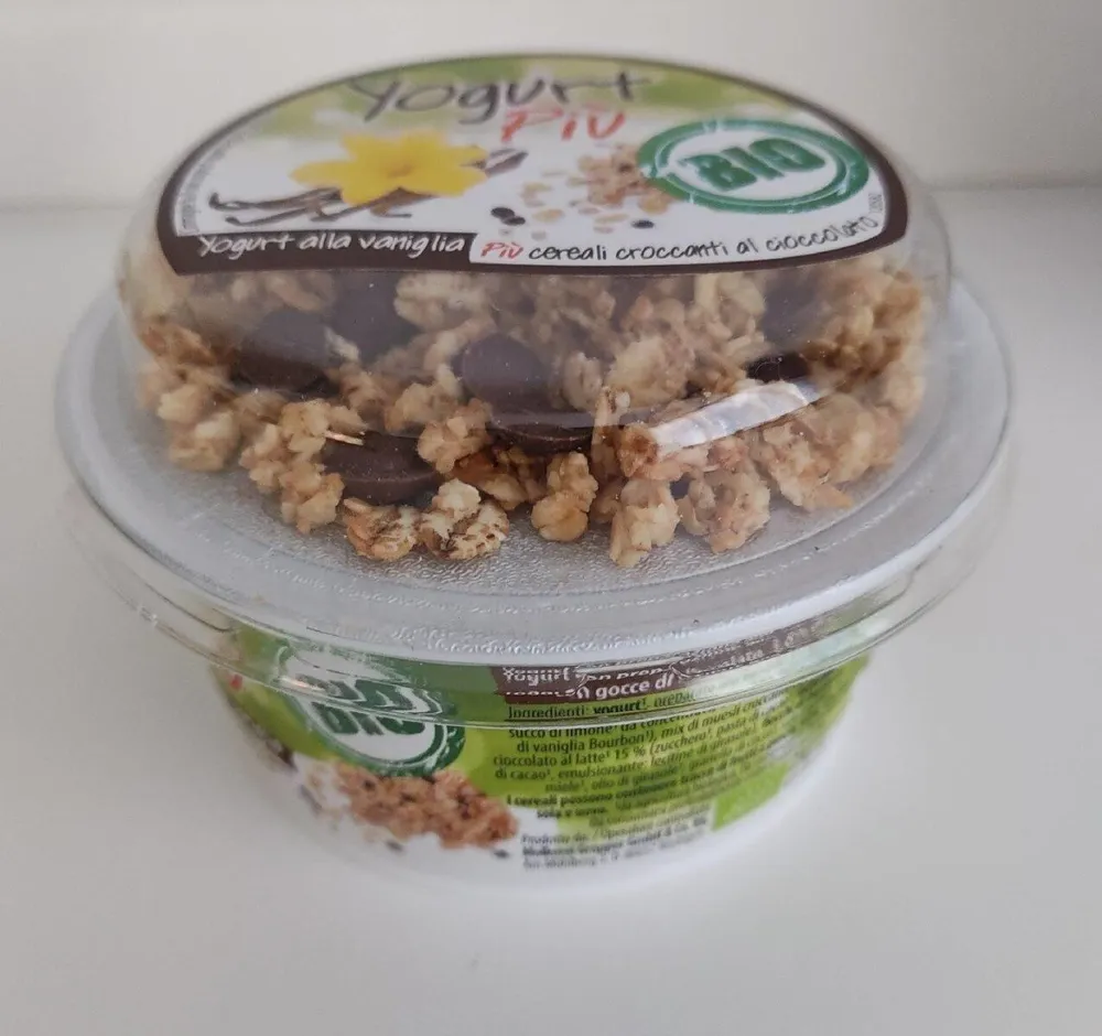 Yogurt Più bio alla vaniglia