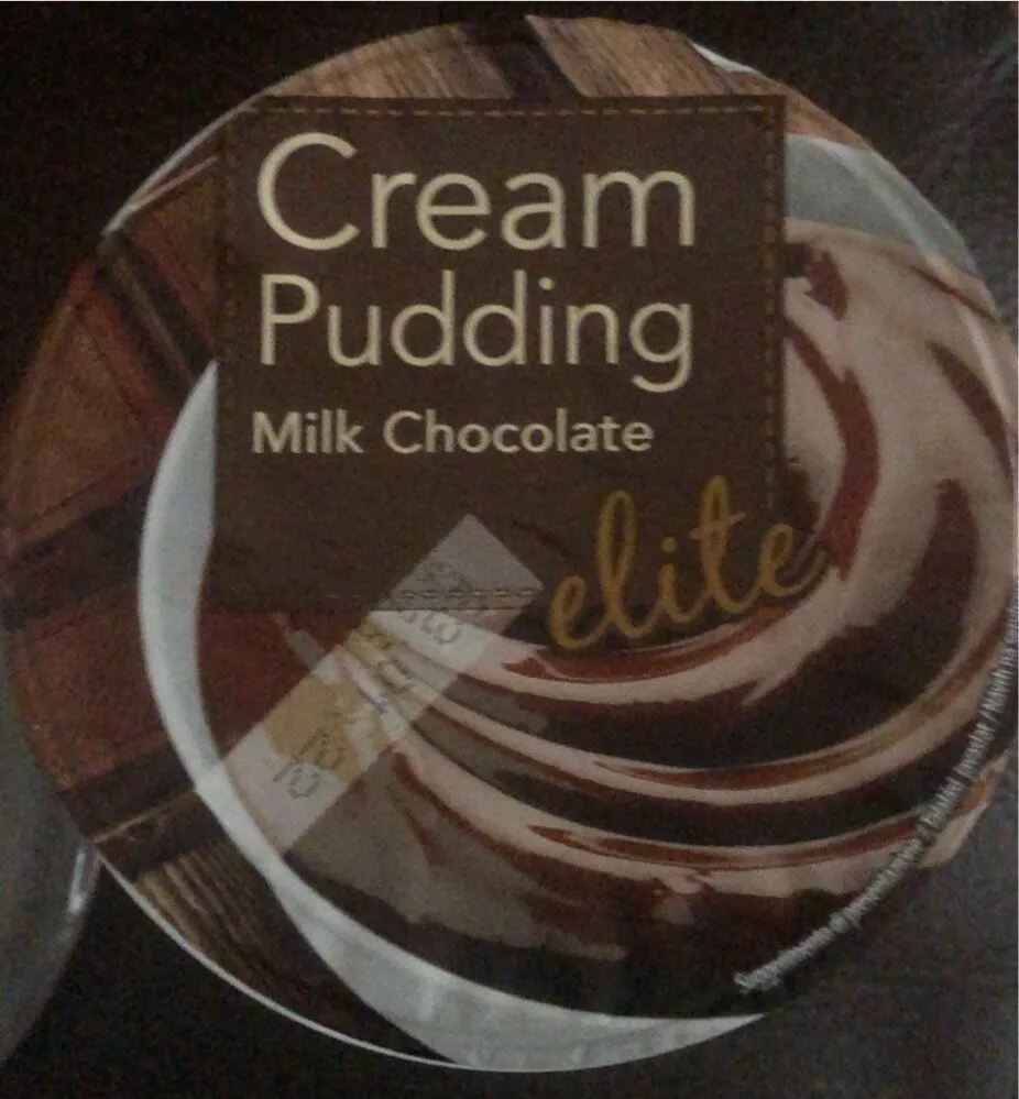 Cream pudding