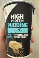 HIGH PROTEIN PUDDING Grieß Pur