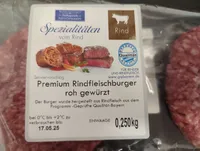 Premium Rindfleisch roh Gewürzt