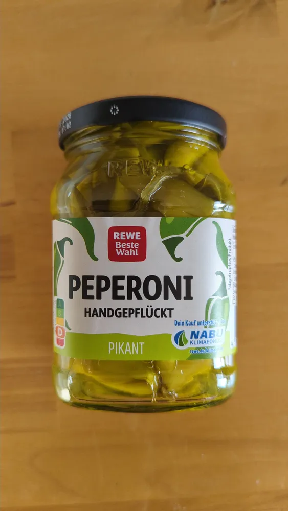 PEPERONI HANDGEPFLÜCKT PIKANT