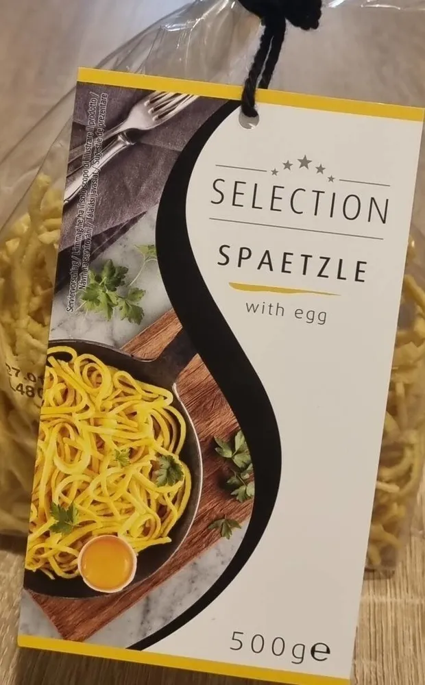 Spaetzle with egg