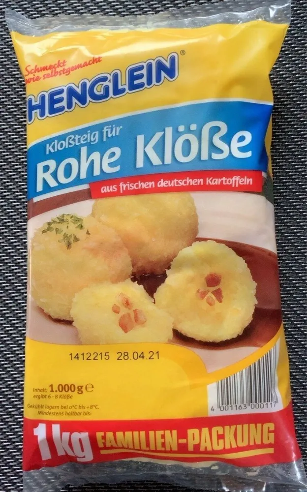 Kloßteig für Rohe Klöße