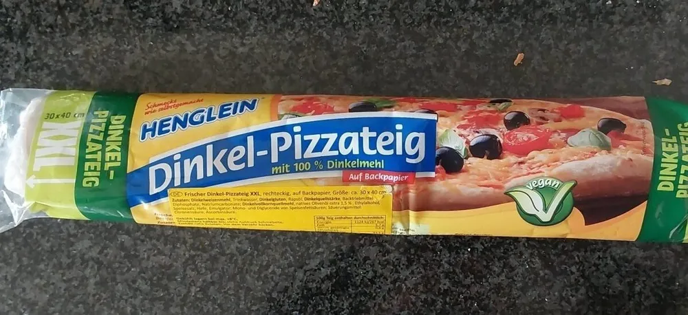 Dinkel-Pizzateig