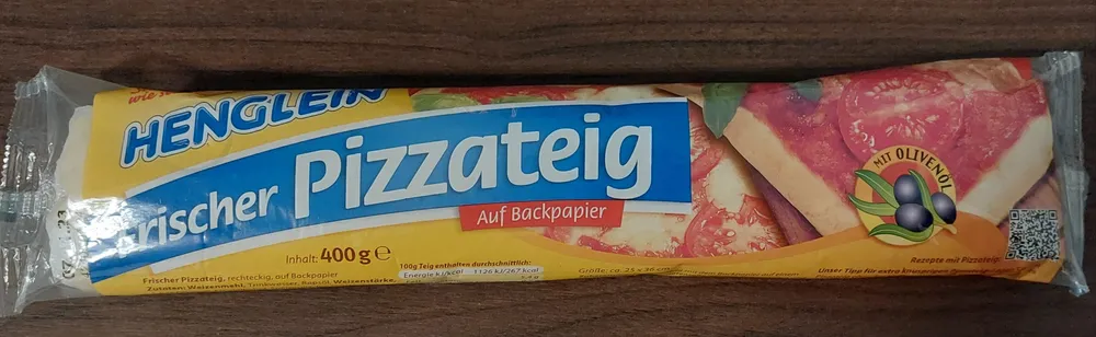Frischer Pizzateig