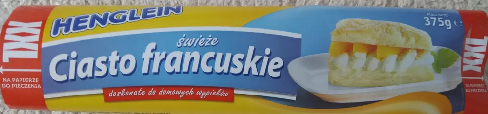 Ciasto francuskie XXL