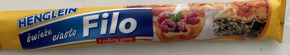 Świeże ciasto Filo