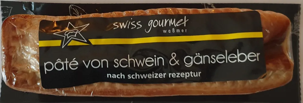 paté von schwein und gänseleber