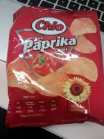 Red paprika chips