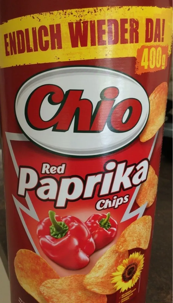 red paprika chip
