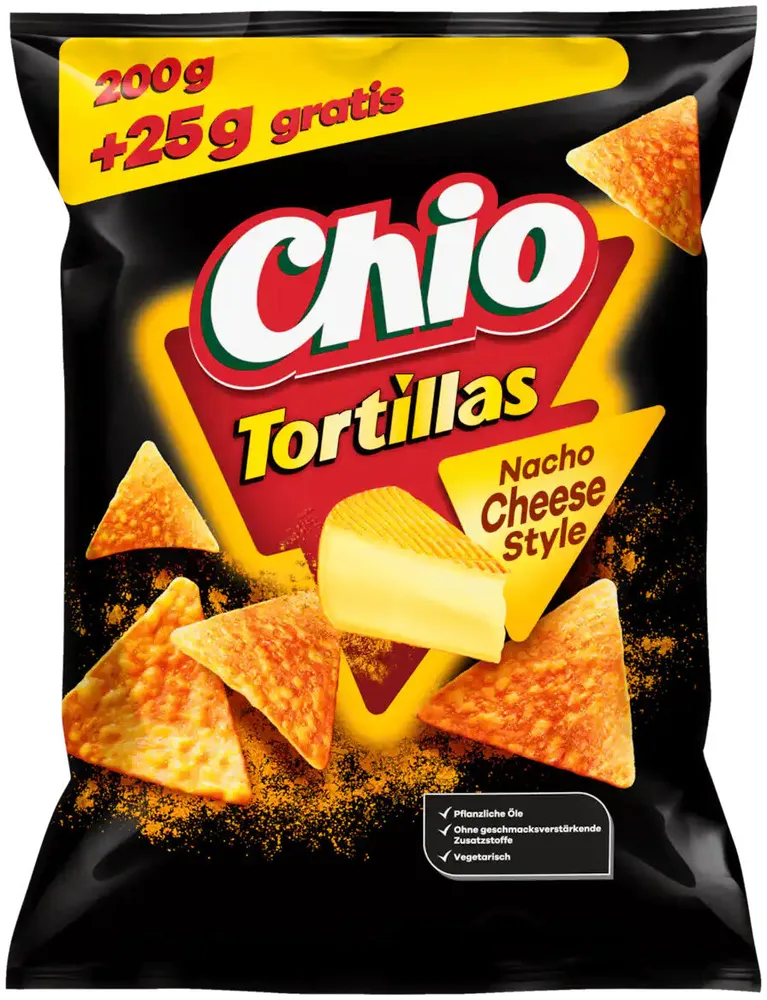 Tortillas Nacho Cheese Style