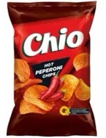 Hot peperoni chips