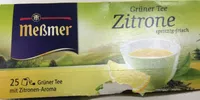 Grüner Tee Zitrone