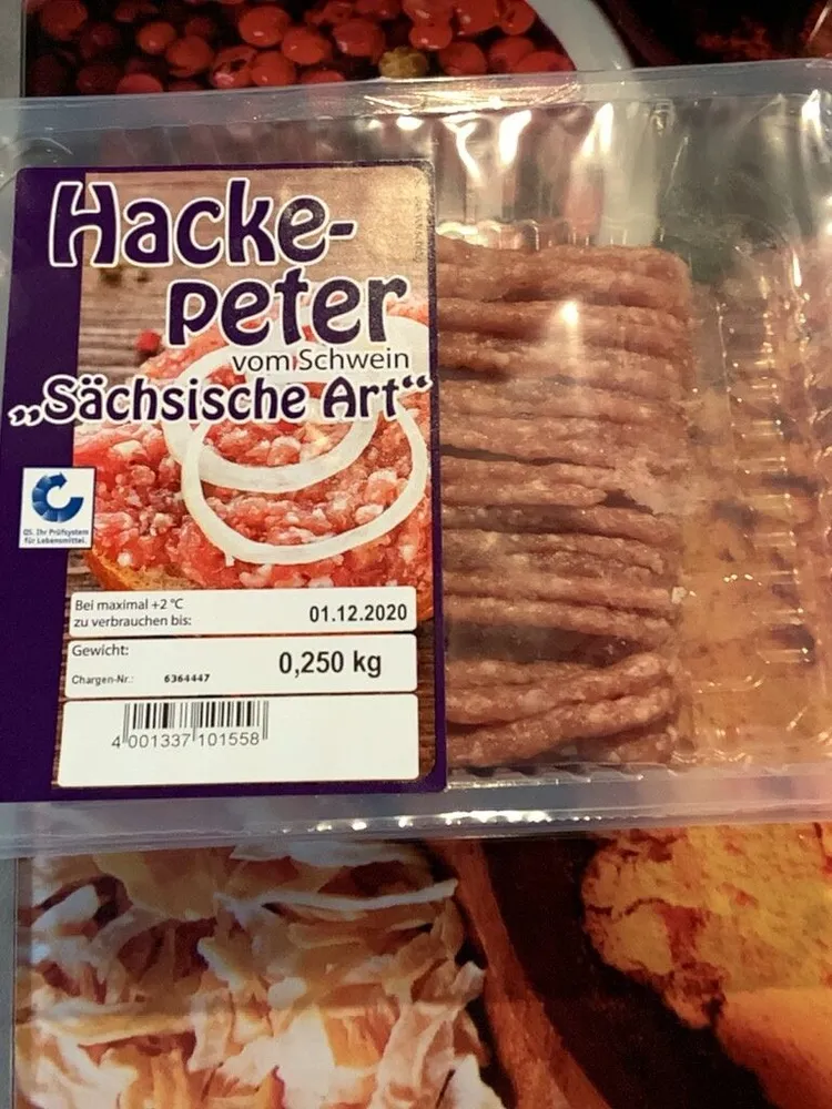 Hackepeter vom Schwein "Sächsische Art"