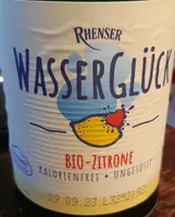 Wasserglück - Bio-Zitrone