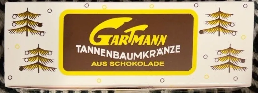 Gartmann Tannenbaumkränze aus Schokolade