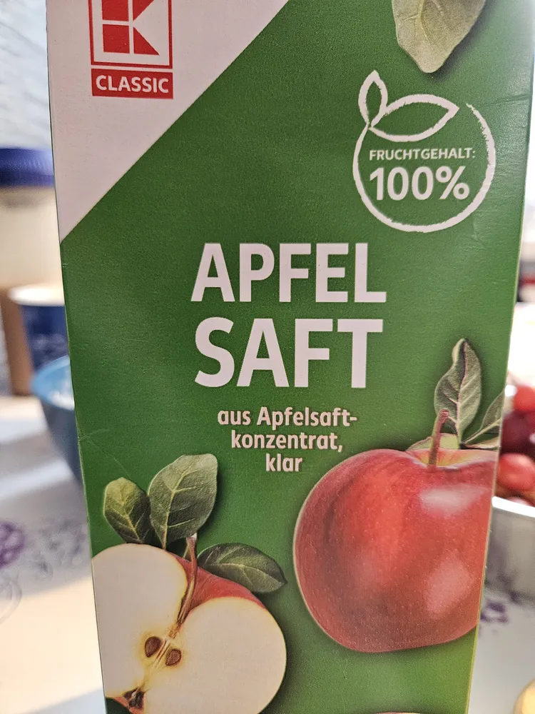 Saft Apfelsaft