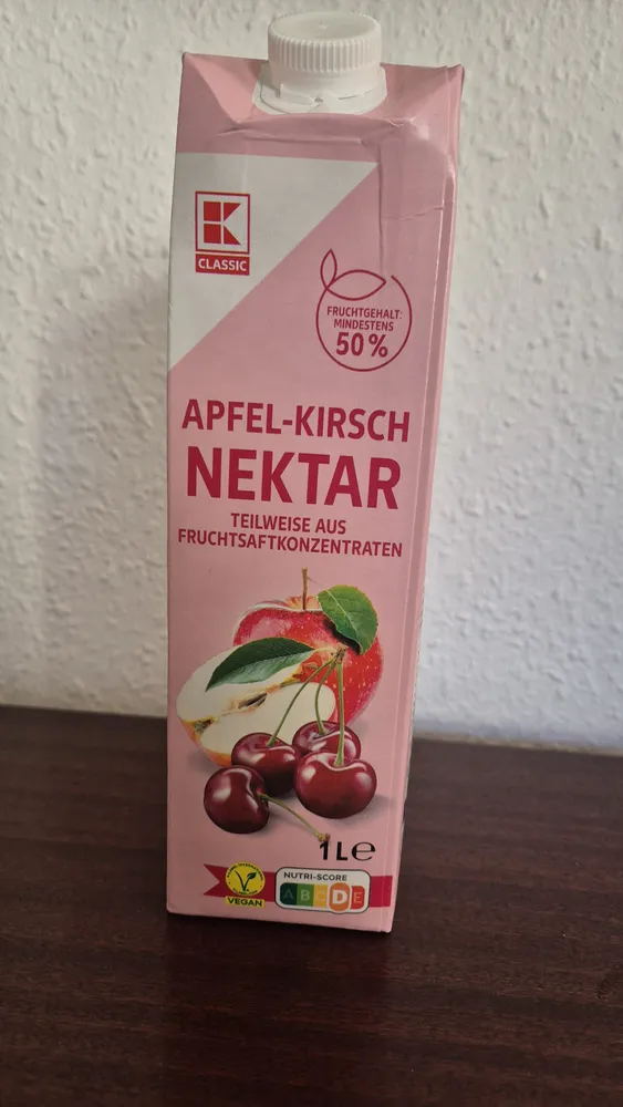 Apfel kirsch nektar