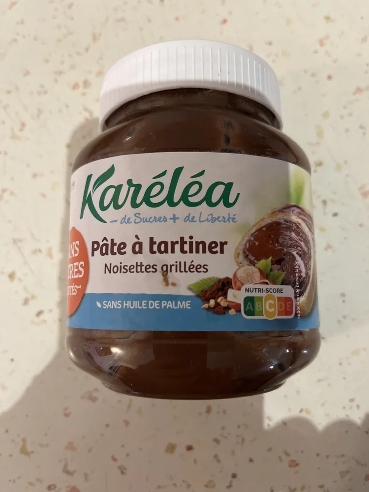 Pâte à tartiner Noisettes grillées