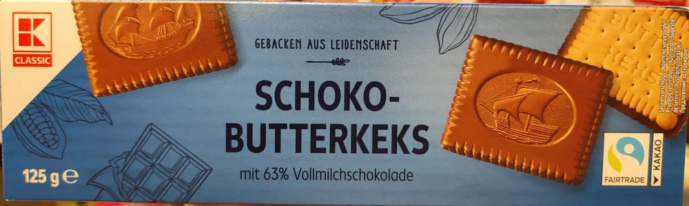 Schokokekse mit 63% Vollmilchschokolade