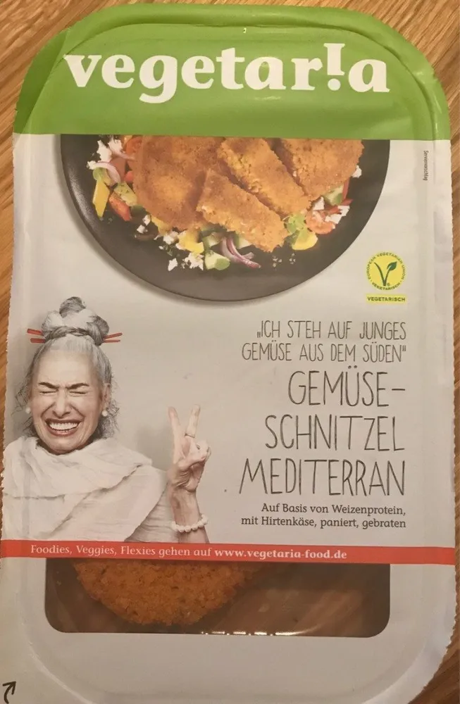 Gemüse-Schnitzel Mediterran