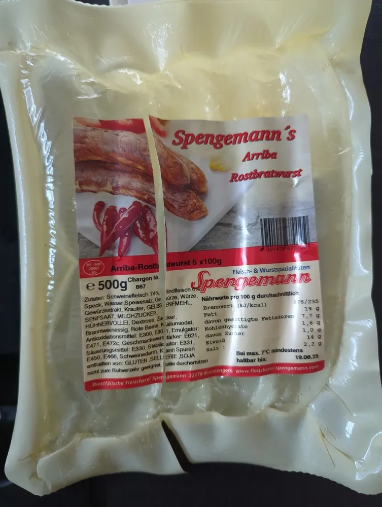 Spengemann's Arriba Rostbratwurst