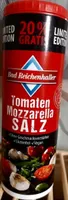 Tomaten Mozarella Salz