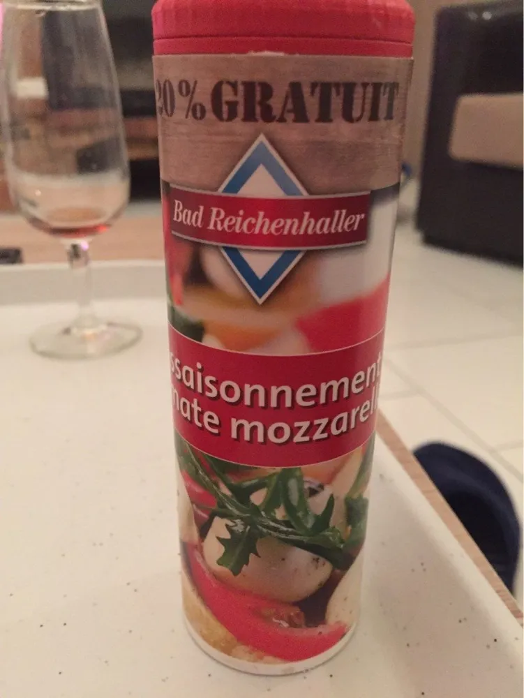 Assaisonnement tomate mozzarella