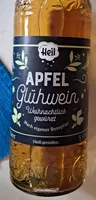 ALDI Heil Apfel Glühwein Weihnachtlich Gewürzt 750ml 1.99 1l 2.65€