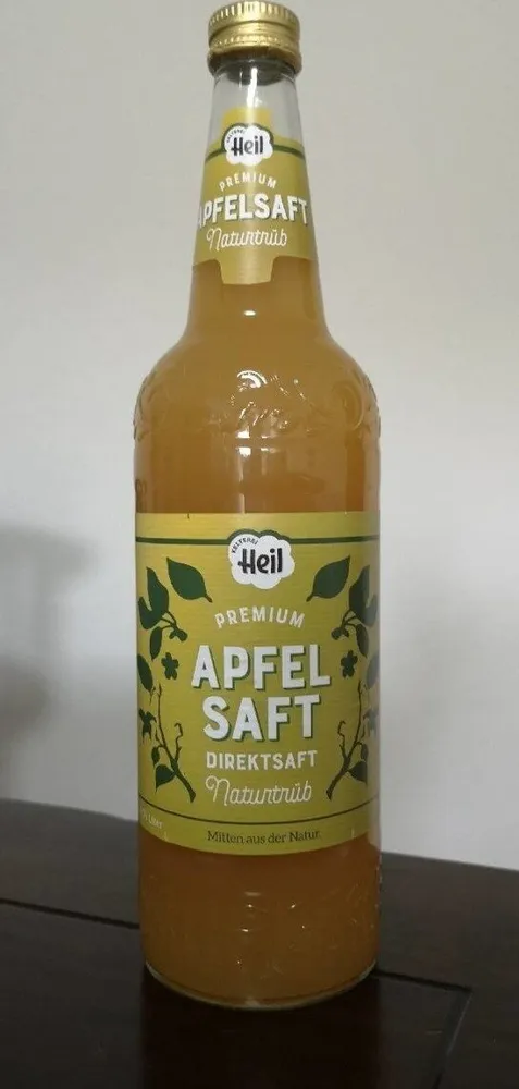 Premium Apfelsaft Direktsaft Naturtrüb