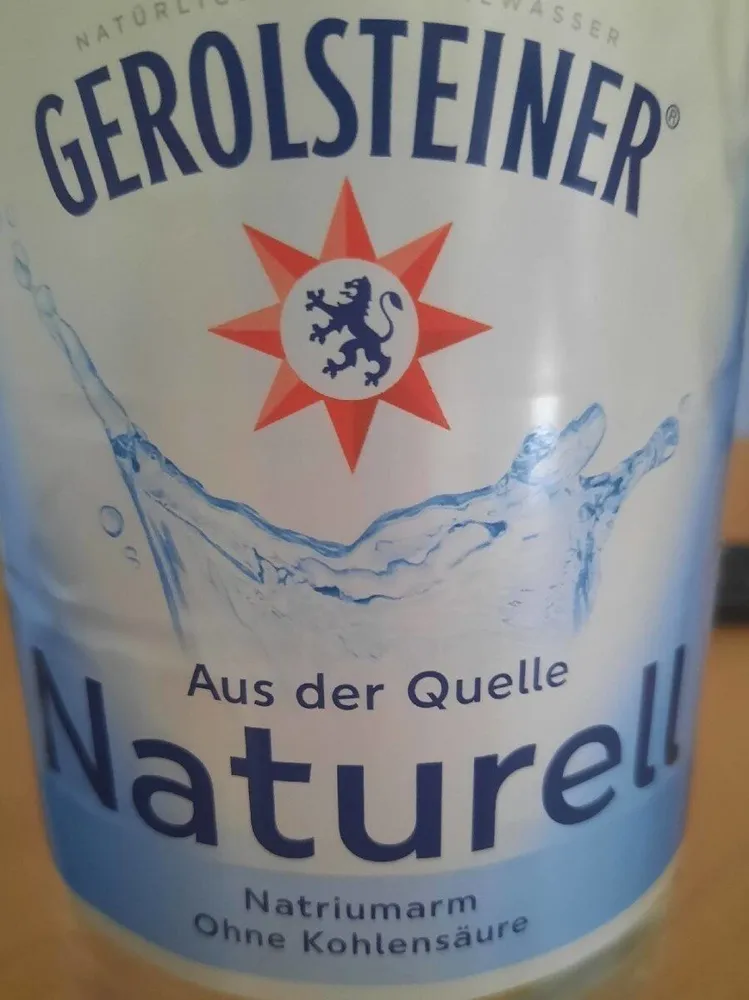 Mineralwasser Naturell
