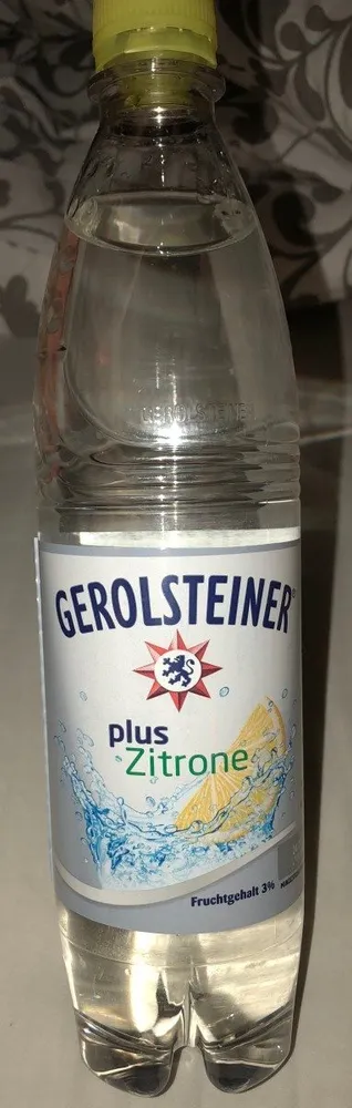 Gerolsteiner plus Zitrone