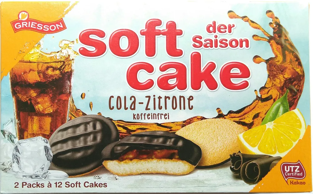 Soft Cake Cola-Zitrone