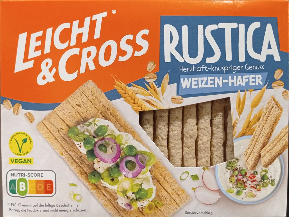 Rustica Weizen-Hafer Knäckebrot